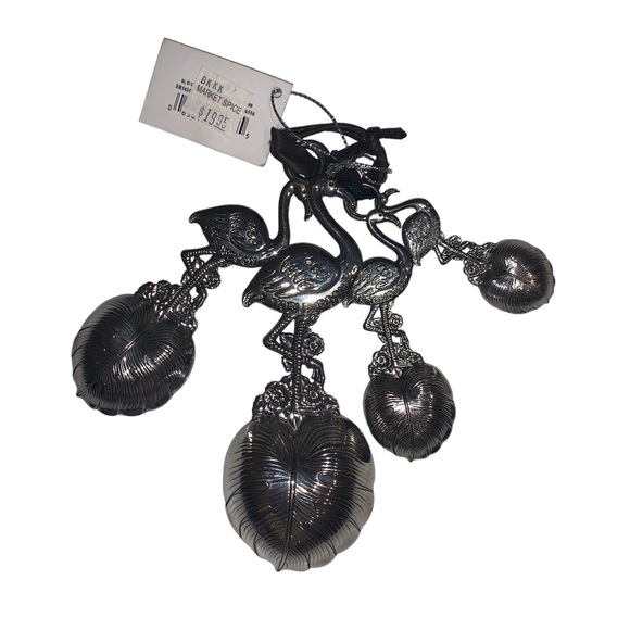 NWT Ganz La Cucina 4 Piece Measuring Spoon Set - Picture 4 of 7